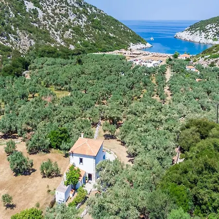 Traditional Greek House With Direct Access To A Lovely Beach At 250 M